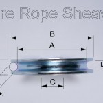 Wire rope sheave